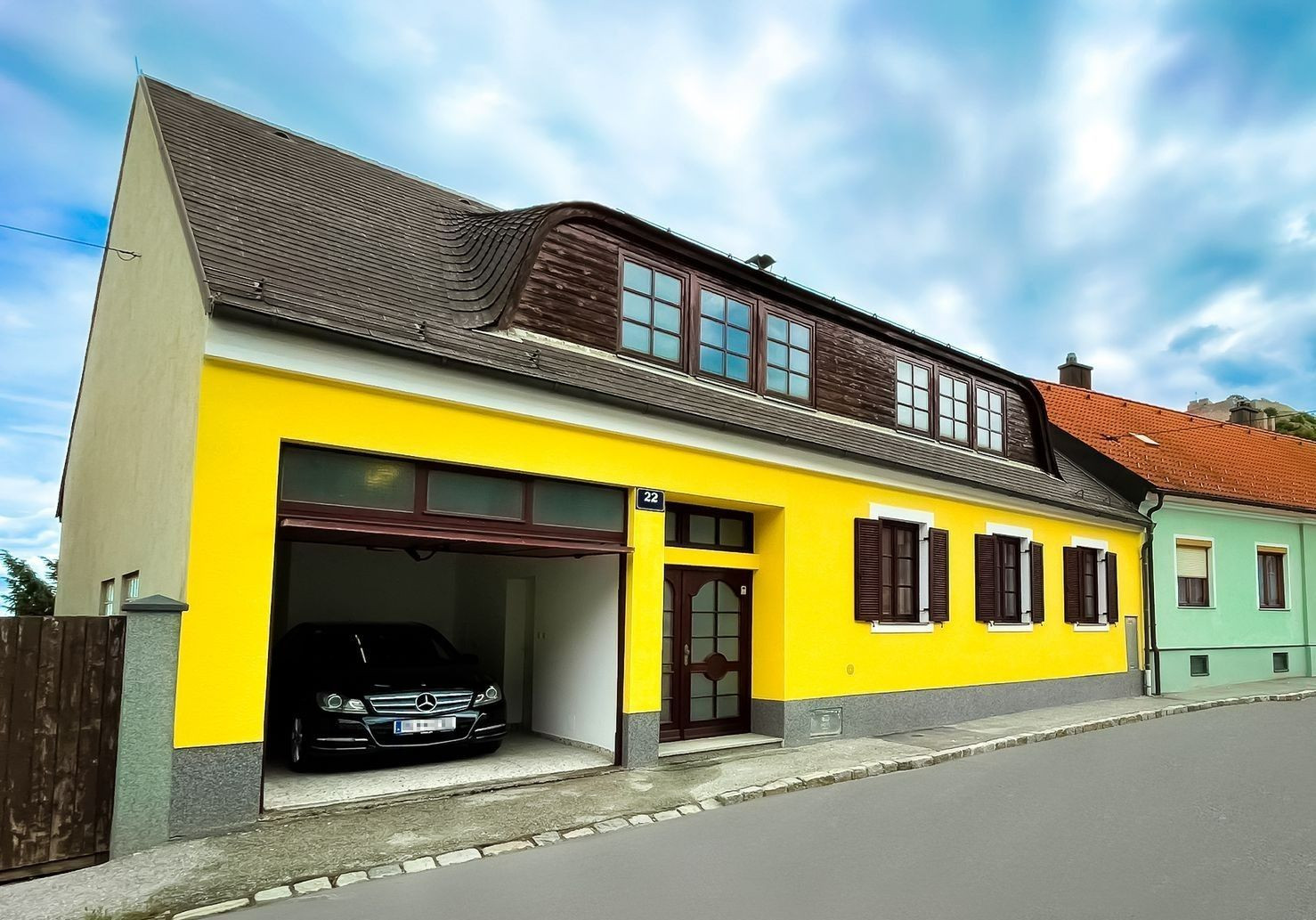 Rodinný dom v lukratívnej časti mesta Hainburg an der Donau.