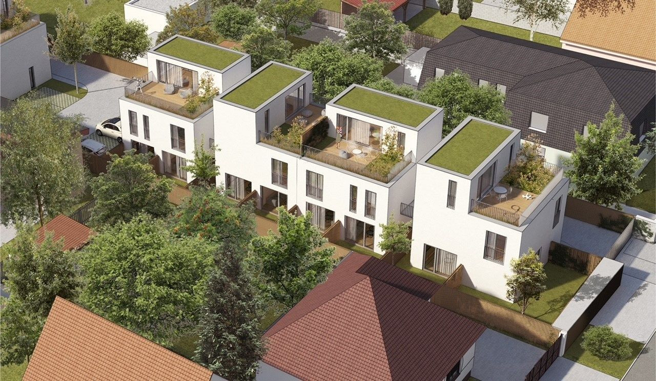 NOVOSTAVBA | 2izb. mezonetu s veľkou strešnou terasou, rezidencia Majerská