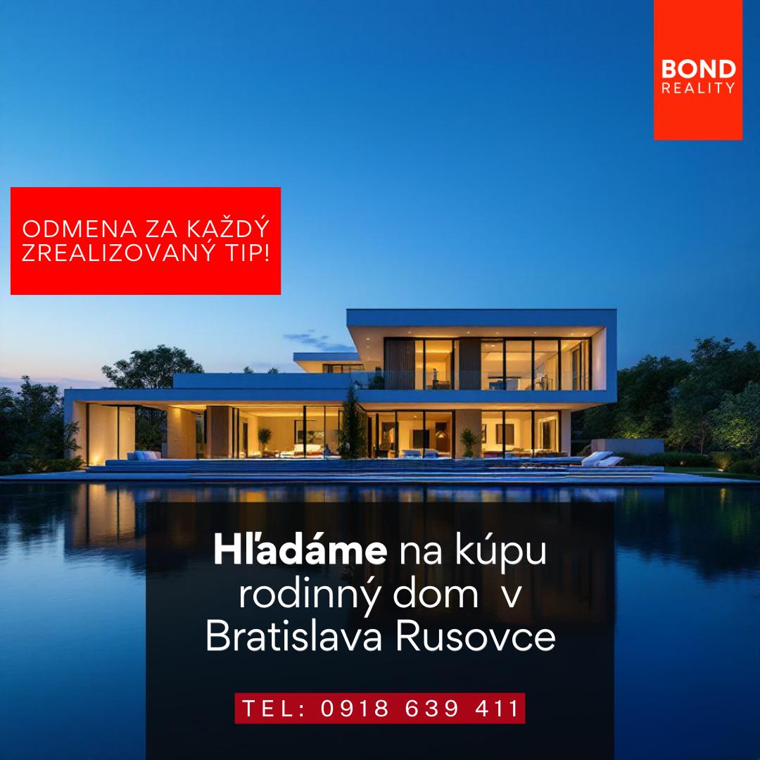 SÚRNE HĽADÁME pre konkrétneho klienta!