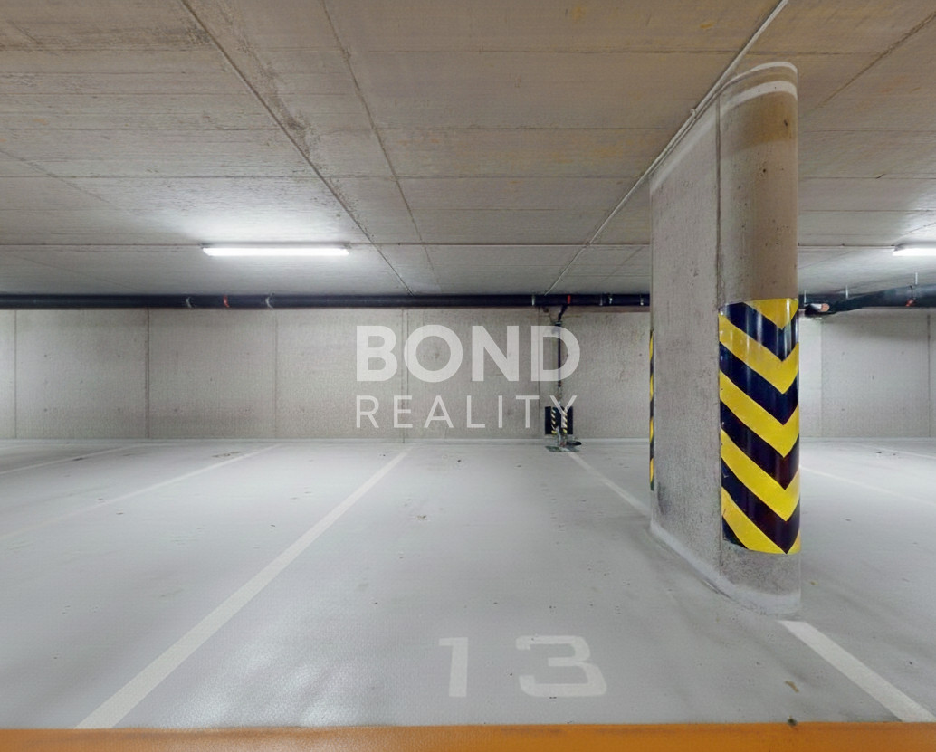 Podzemné parkovacie státie v novostavbe na Seberíniho ulici