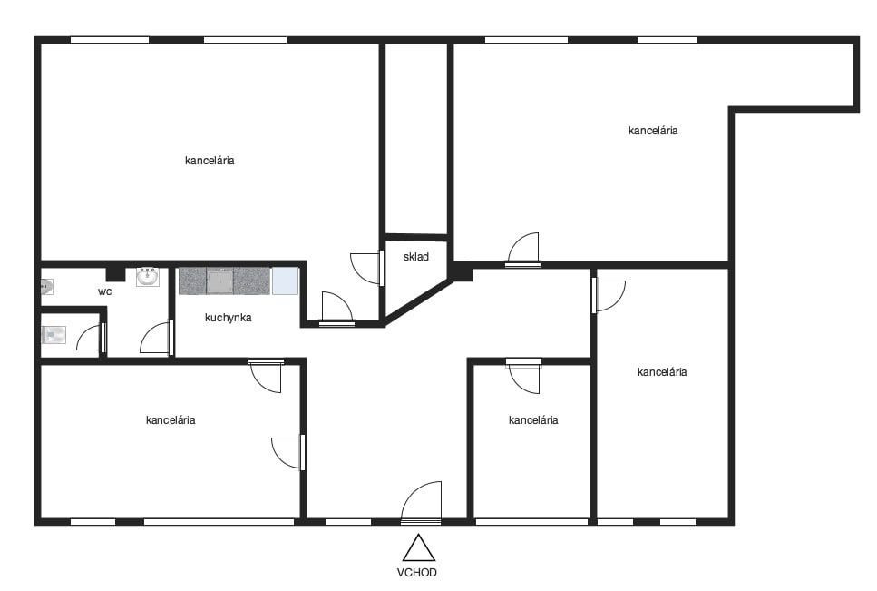 PREDAJ OBCHODNO-ADMINISTRATÍVNEHO PRIESTORU V NOVOSTAVBE, BALTSKÁ UL.