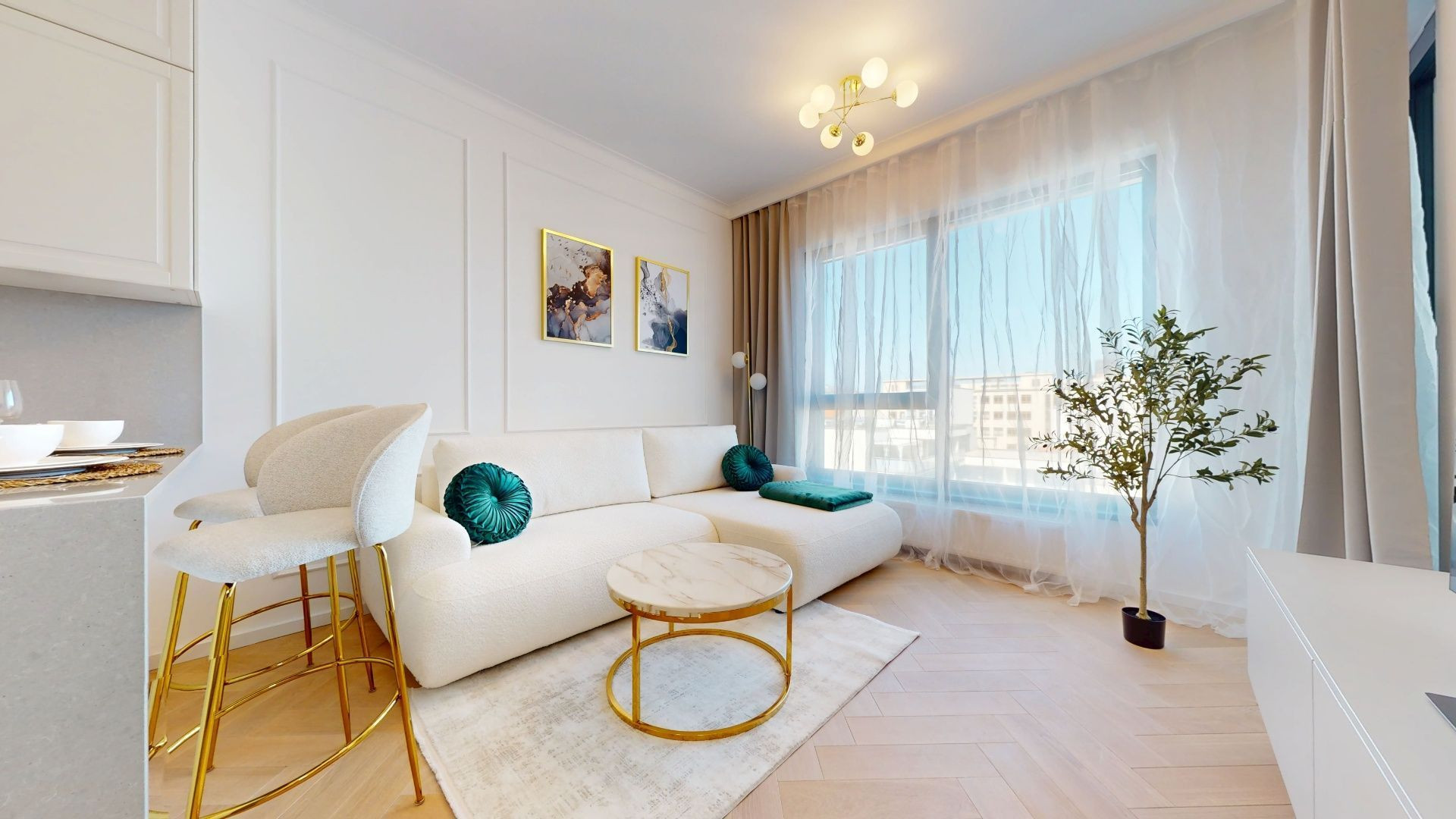 Prenájom luxusného 2- izbového  bytu v projekte Kesselbauer