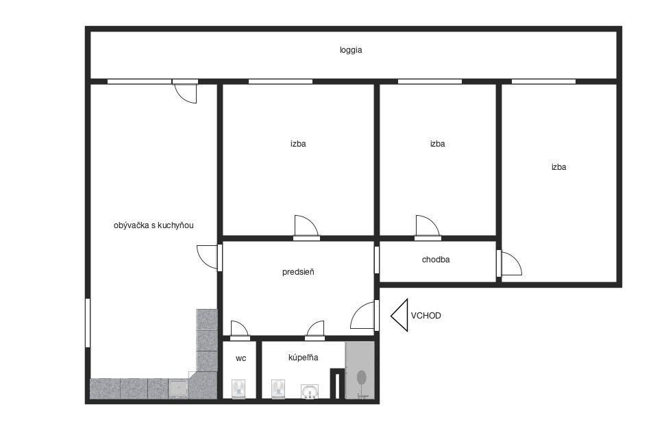 Pripravujeme: 4izb. byt po kompletnej rekonštrukcii, hneď vedľa ZŠ Za kasárňou. 
