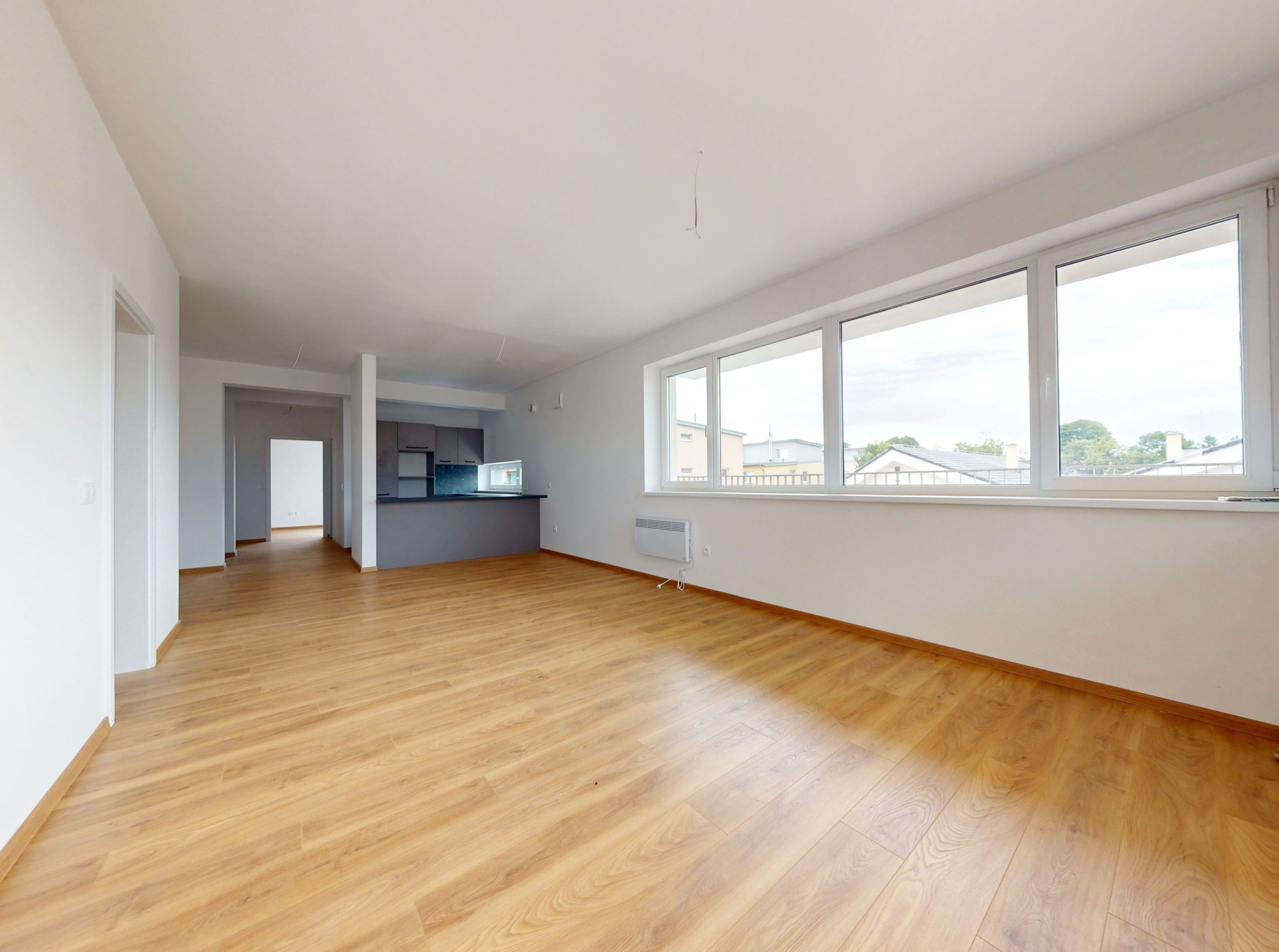 3 izbový byt v novostavbe v Zálesí, 2x kúpeľňa, 2x parking