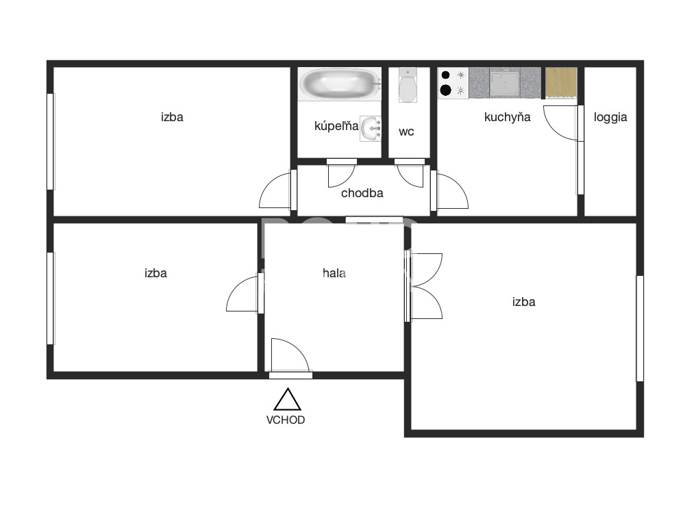 Pripravujem do ponuky 3-izbový byt, Petržalka