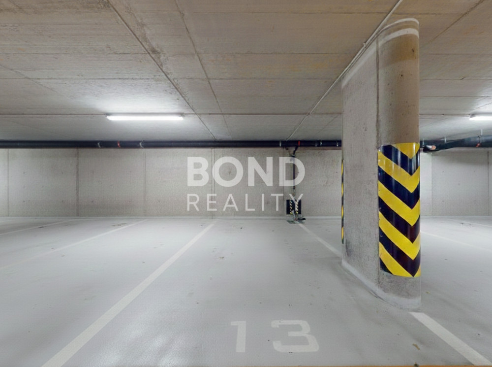 Podzemné parkovacie státie v novostavbe na Seberíniho ulici