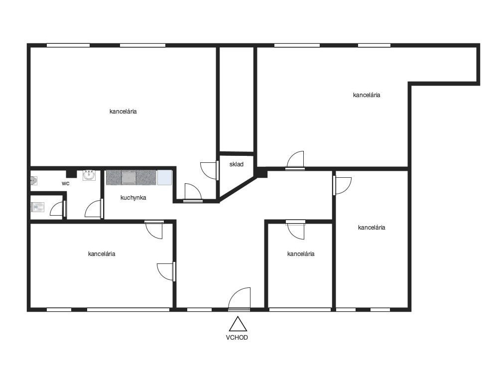 PREDAJ OBCHODNO-ADMINISTRATÍVNEHO PRIESTORU V NOVOSTAVBE, BALTSKÁ UL.