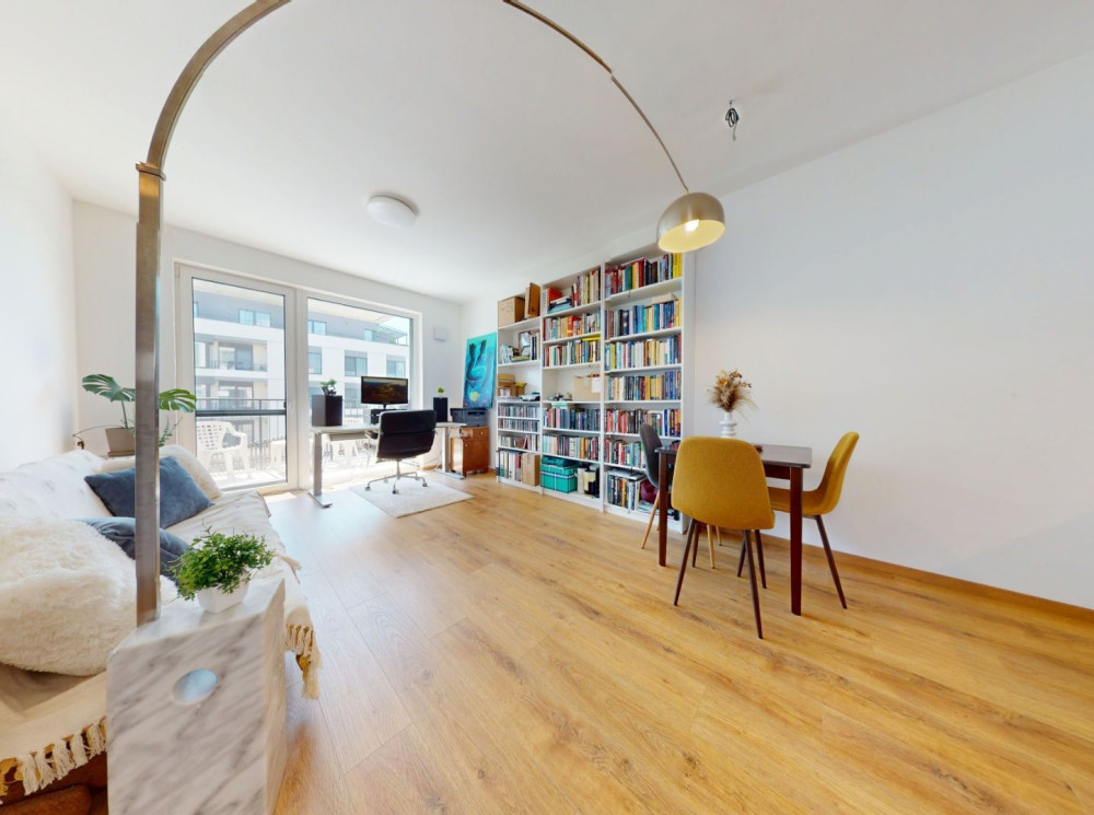 Štýlové bývanie v novostavbe Nesto – 2-izbový byt s balkónom, pivnicou a parkovaním