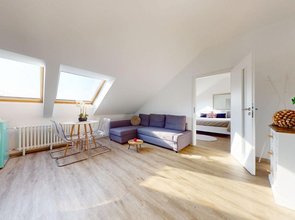 Bývanie v srdci mesta s ikonickým výhľadom na hrad - 2 izb byt na Gunduličovej ul. Bratislava