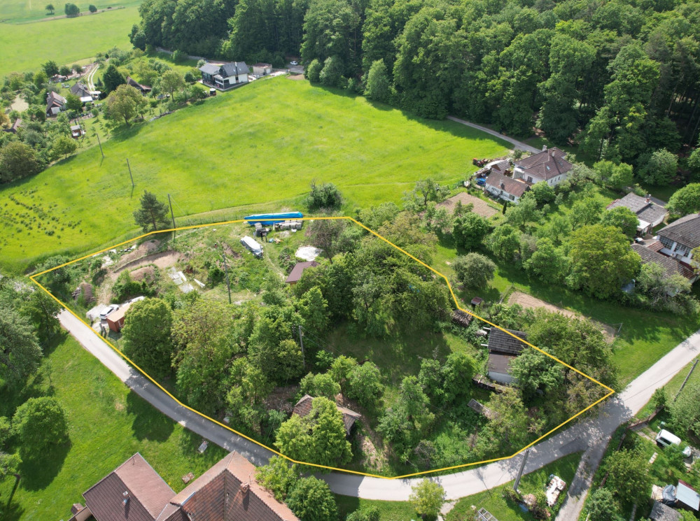 Výnimočný pozemok 3 500 m² v srdci Kopaníc – Rozpracovaný projekt s povoleniami (Rudník)
