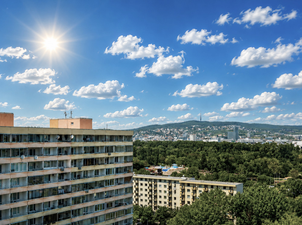 PRIPRAVUJEME: Klimatizovaná garsónka s panoramatickým výhľadom na začiatku Petržalky