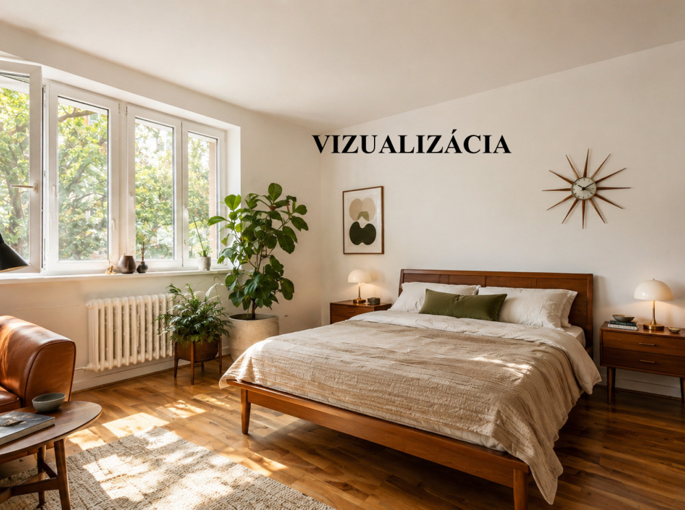 1-izbový byt, tehla, Nové Mesto