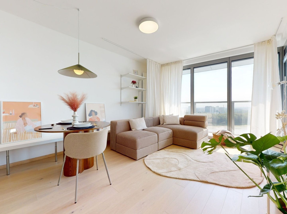PRENÁJOM | Elegantný 2 izbový byt v Eurovea Tower, Bratislava I - Staré mesto