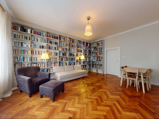 Na prenájom exkluzívny 3i byt v centre Bratislavy pod Hradom