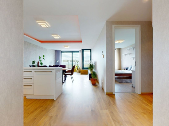 RIVER PARK  | Na prenájom nadštandardný 4izb. byt s terasou a s výhľadom na Dunaj