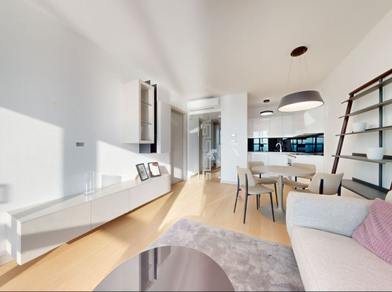 EXKLUZÍVNY 2-IZB. BYT V „DOWNTOWNE - MRAKODRAP EUROVEA TOWER