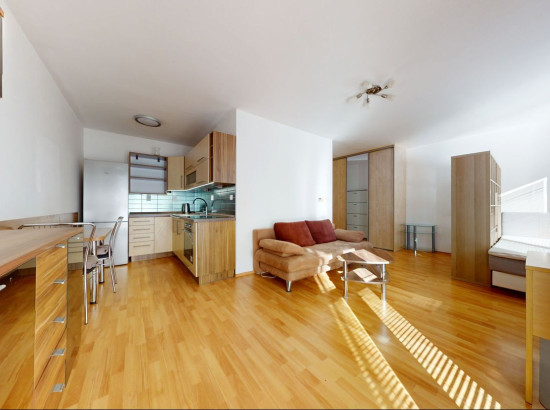 VEĽKÝ 1-IZBOVÝ BYT S BALKÓNOM V NOVOSTAVBE