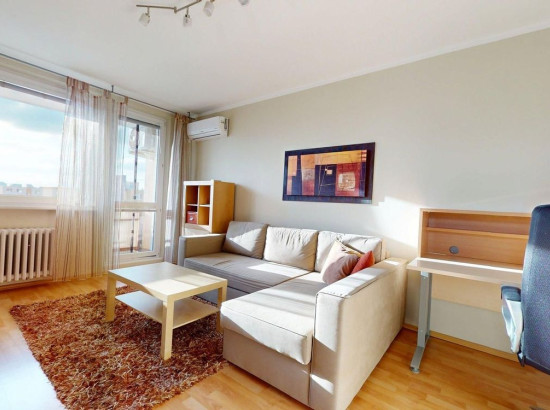 1-izbový byt so samostatnou kuchyňou a veľkou loggiou na predaj – Banšelova ulica, BA II. Trnávka