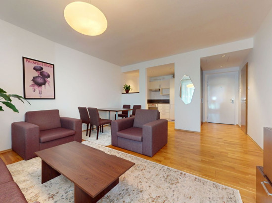 Prenájom luxusného 2 izbového bytu River Park Bratislava