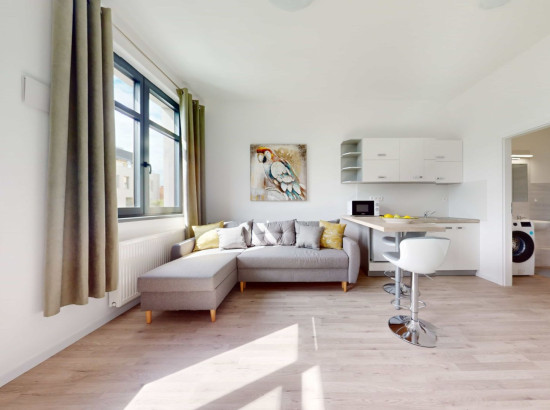 Prenájom novostavby -  garsónka na Námestí 1 . mája v projekte Kesselbauer