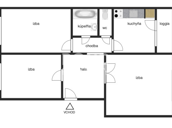 Pripravujem do ponuky 3-izbový byt, Petržalka