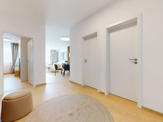 Dizajnový unikát | Prémiovo zariadený 3-izb. | 81,09 m2 + balkón 7,58 m2 | Nový, nepoužívaný, IHNEĎ k dispozícii