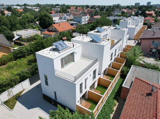 Slnečná novostavba 2 izb bytu s terasou a záhradkou